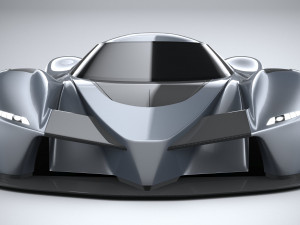 Generic Hypercar 2025 Modello 3D