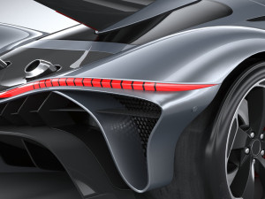 Generic Hypercar 2025 Modello 3D