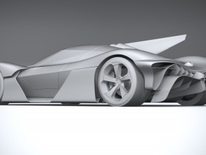 Generic Hypercar 2025 Modello 3D