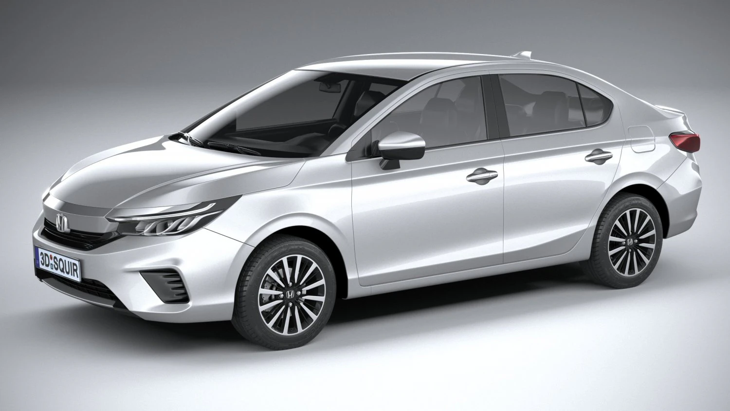 Honda City 2022 3D Model .c4d .max .obj .3ds .fbx .stl .blend