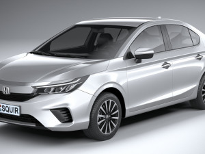 Honda City 2022 3D-Modell