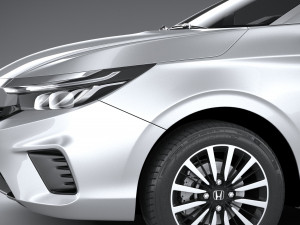 Honda City 2022 3D-Modell