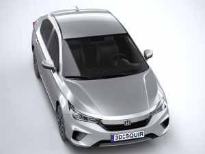 Honda City 2022 3D-Modell