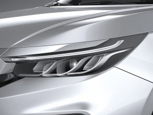 Honda City 2022 3D Model