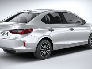 Honda City 2022 3D-Modell