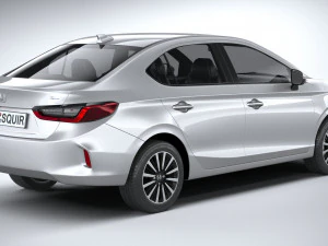 Honda City 2022 3D Model