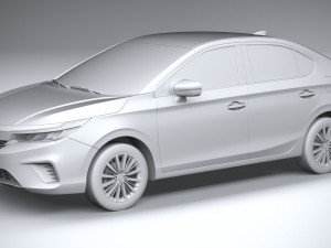 Honda City 2022 3D-Modell