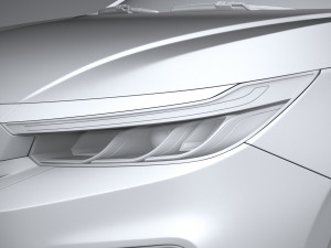 Honda City 2022 3D-Modell