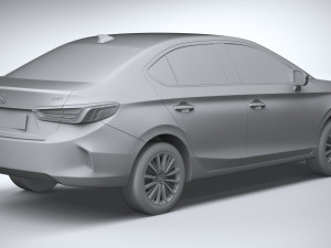 Honda City 2022 3D-Modell