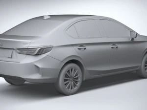 Honda City 2022 3D Model