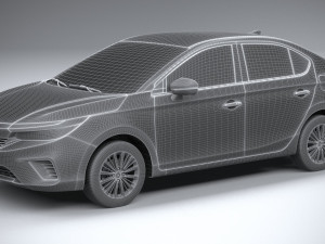 Honda City 2022 3D-Modell