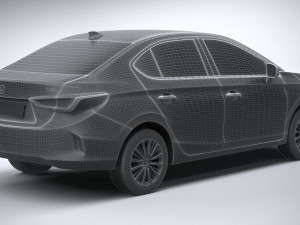 Honda City 2022 3D-Modell