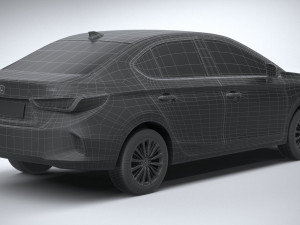 Honda City 2022 3D-Modell