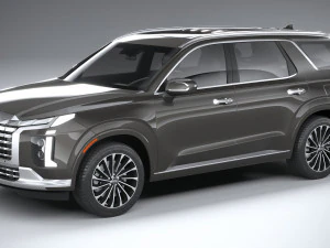 Hyundai Palisade 2022 3D Model