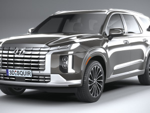 Hyundai Palisade 2022 3D Model