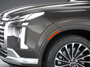 Hyundai Palisade 2022 3D Model