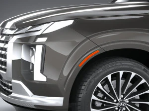 Hyundai Palisade 2022 3D Model