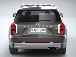 Hyundai Palisade 2022 3D Model