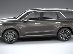 Hyundai Palisade 2022 3D Model