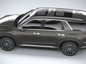 Hyundai Palisade 2022 3D Model