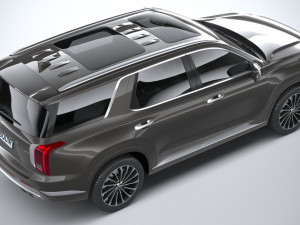 Hyundai Palisade 2022 3D Model