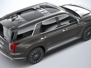 Hyundai Palisade 2022 3D Model