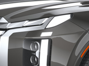 Hyundai Palisade 2022 3D Model