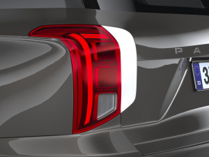 Hyundai Palisade 2022 3D Model