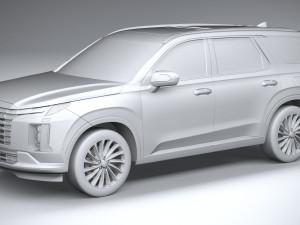 Hyundai Palisade 2022 3D Model