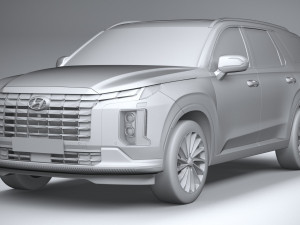 Hyundai Palisade 2022 3D Model