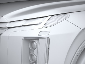 Hyundai Palisade 2022 3D Model