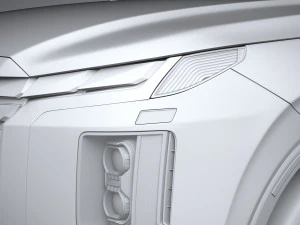 Hyundai Palisade 2022 3D Model