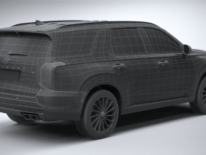 Hyundai Palisade 2022 3D Model