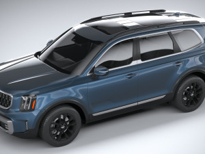 Kia Telluride 2023 3D Model