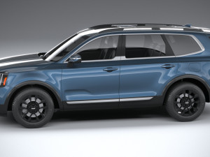 Kia Telluride 2023 3D Model