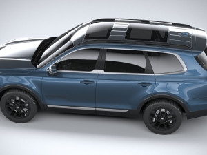 Kia Telluride 2023 3D Model