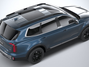 Kia Telluride 2023 3D Model
