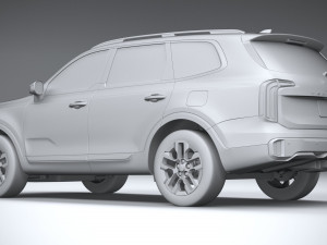 Kia Telluride 2023 3D Model
