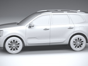 Kia Telluride 2023 3D Model