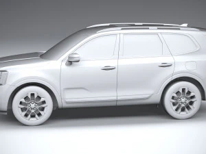 Kia Telluride 2023 3D Model