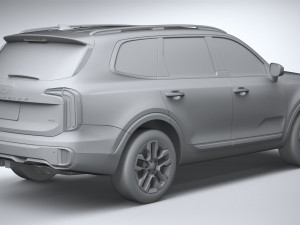 Kia Telluride 2023 3D Model