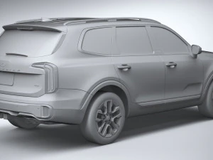 Kia Telluride 2023 3D Model