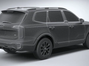 Kia Telluride 2023 3D Model