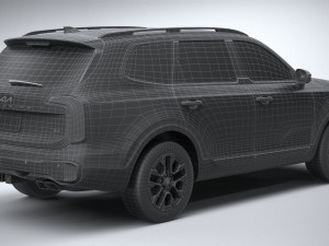 Kia Telluride 2023 3D Model