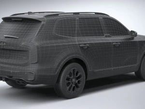 Kia Telluride 2023 3D Model