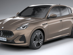 Maserati Grecale Folgore 2023 3D 模型