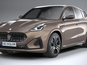 Maserati Grecale Folgore 2023 3D 模型