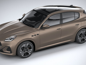 Maserati Grecale Folgore 2023 3D 模型