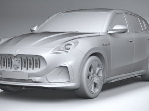 Maserati Grecale Folgore 2023 3D 模型