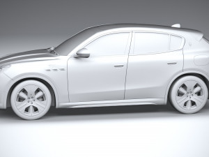 Maserati Grecale Folgore 2023 3D 模型